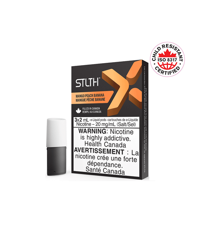 STLTH X - Mango Peach Banana - Excised