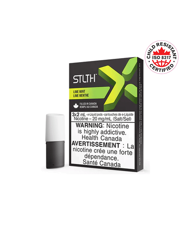 STLTH X - citron vert menthe - Excisé