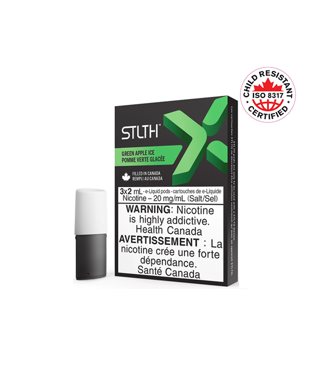 STLTH X - pomme verte glacée - Excisé