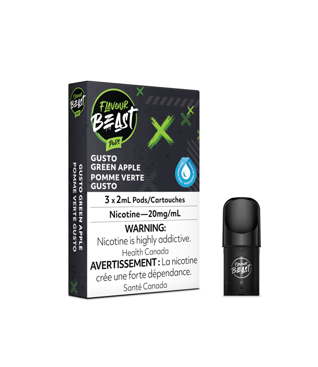 STLTH - Flavour Beast - Gusto Green Apple - Excised