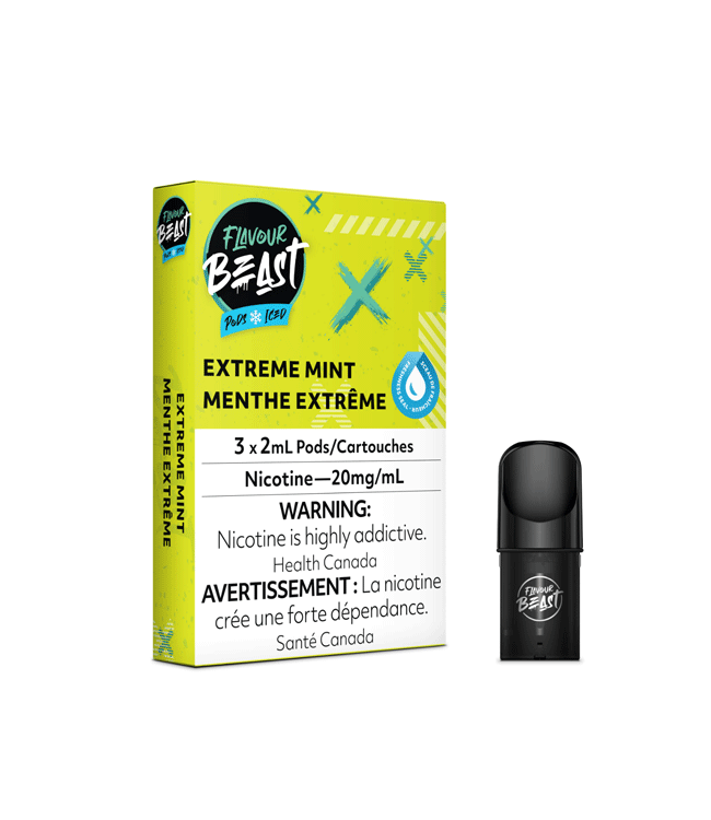 STLTH - Flavour Beast - Extreme Mint Iced - Excised