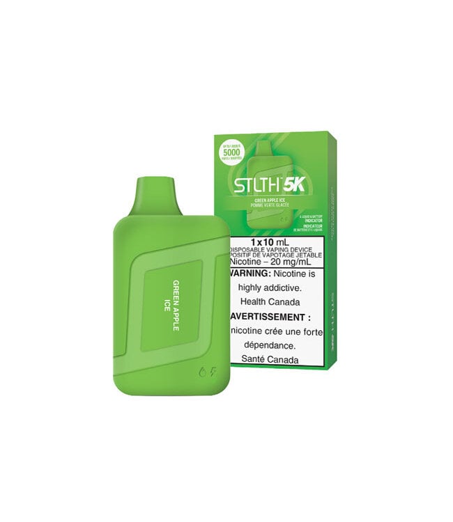 STLTH BOX 5K - Green Apple Ice 20 mg - Excised