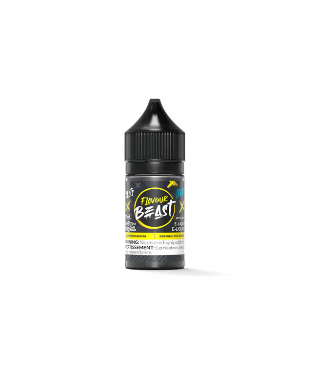 Flavour Beast Salt - Bussin Banana Iced 20 mg - Excised