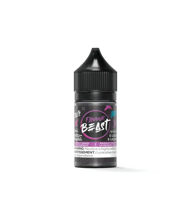 Flavour Beast Salt - Groovy Grape Passionfruit Iced 20 mg - Excised