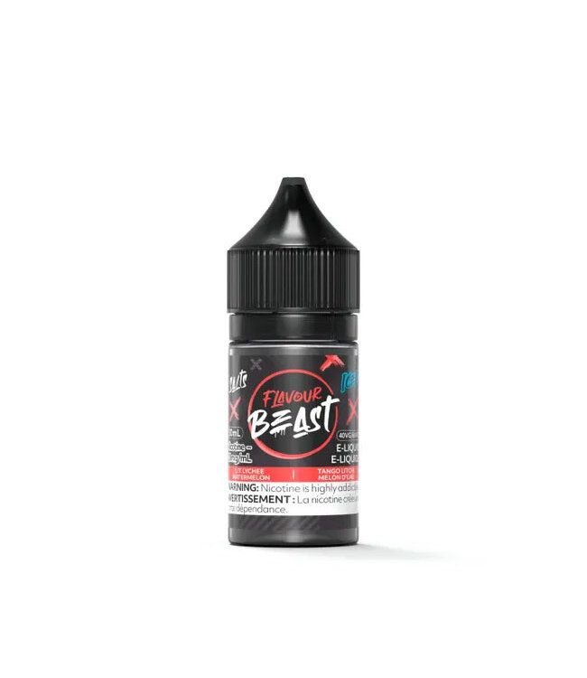 Flavour Beast Salt - Lit Lychee Watermelon Iced 20 mg -  Excised