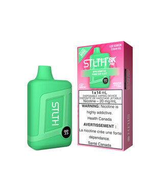 STLTH 8K PRO STLTH BOX 8K PRO - Apple Berry Ice 20 mg - Excised