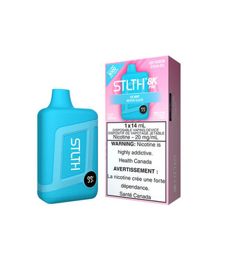 STLTH 8K PRO STLTH BOX 8K PRO - Menthe glacée 20 mg - Excisé