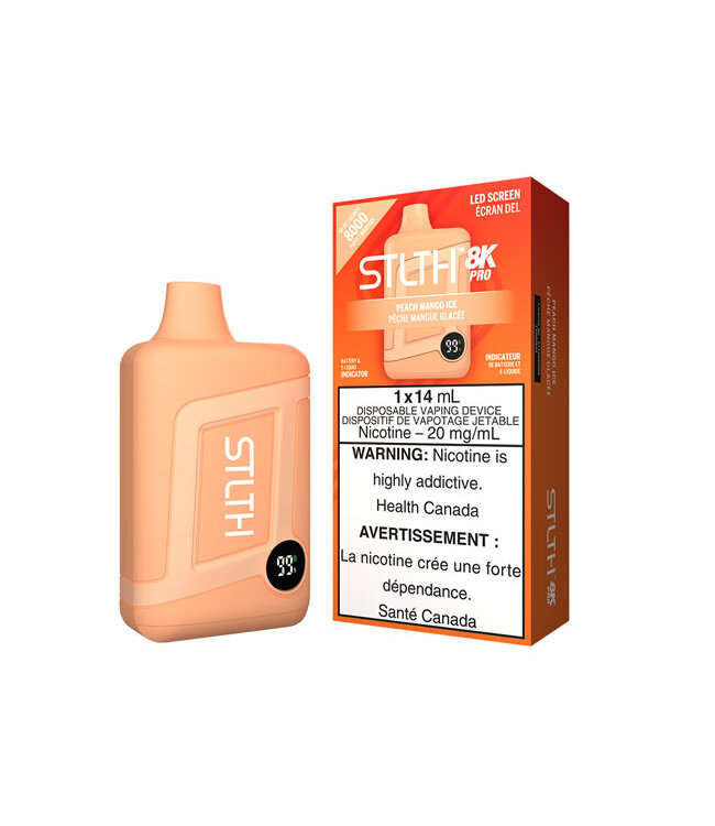 STLTH BOX 8K PRO - Pêche Mangue Glacée 20 mg - Excisé
