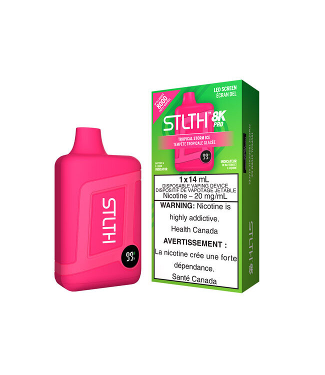 STLTH BOX 8K PRO - Tempête Tropicale Glacée 20 mg - Excisé