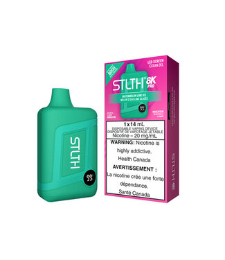 STLTH 8K PRO STLTH BOX 8K PRO - Melon D'eau Lime Glacée 20 mg - Excisé