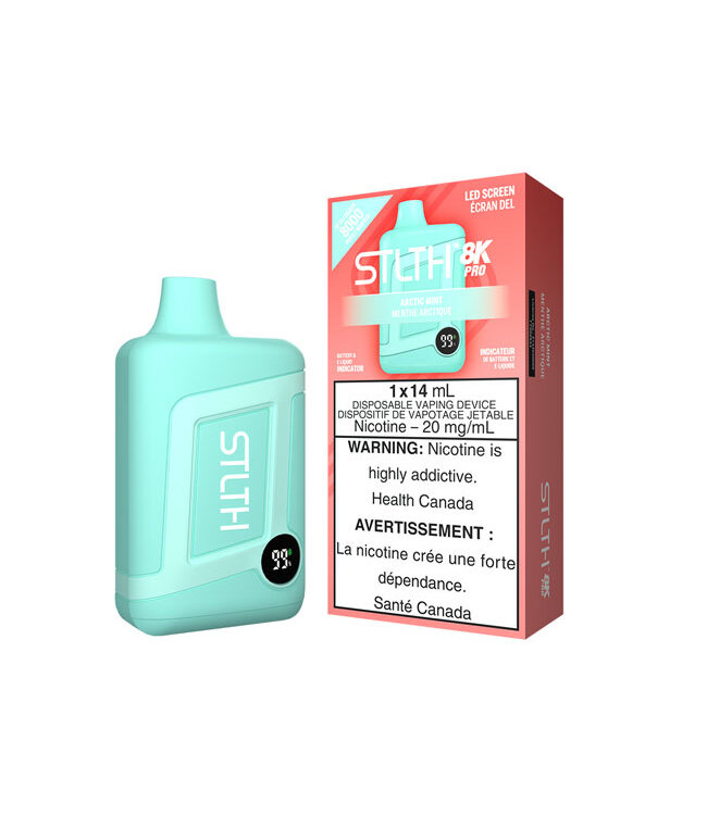 STLTH BOX 8K PRO - Menthe Arctique 20 mg - Excisé
