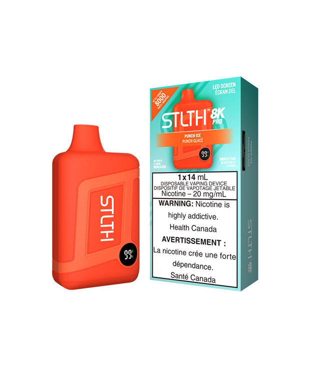 STLTH BOX 8K PRO - Punch glacé 20 mg - Excisé