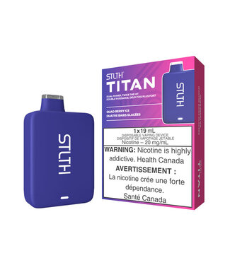 STLTH TITAN STLTH TITAN 10K - Quatre Baies Glacée - Excisé