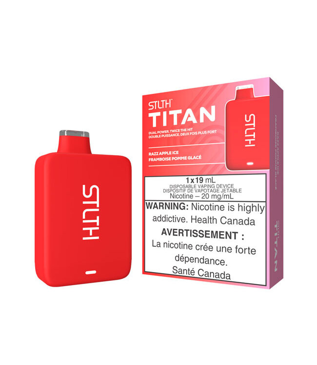 STLTH TITAN 10K - Framboise Pomme glacé - Excisé