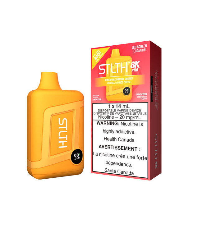 STLTH BOX 8K PRO - Pineapple Orange Cherry 20 mg - Excised