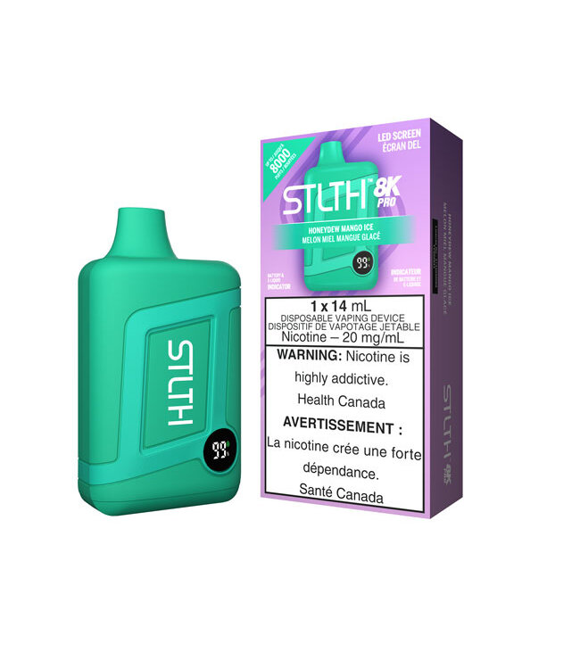 STLTH BOX 8K PRO - Honeydew Mango Ice 20 mg - Excised
