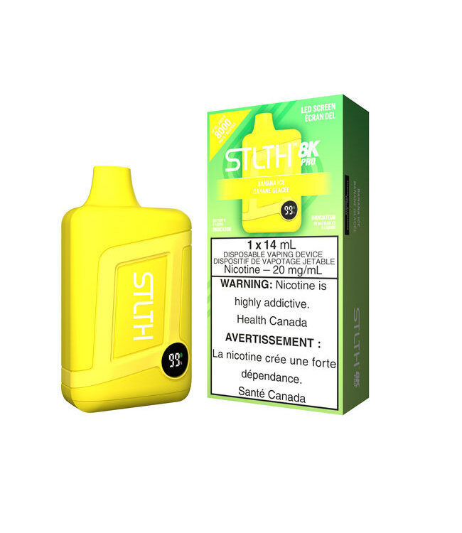 STLTH BOX 8K PRO - Banane glacée 20 mg - Excisé
