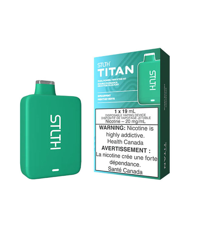 STLTH TITAN 10K - Spearmint 20 mg - Excised
