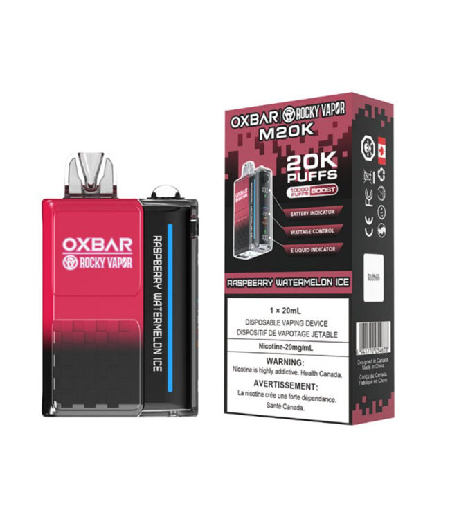 OXBAR M20K - Raspberry Watermelon Ice 20 mg - Excised