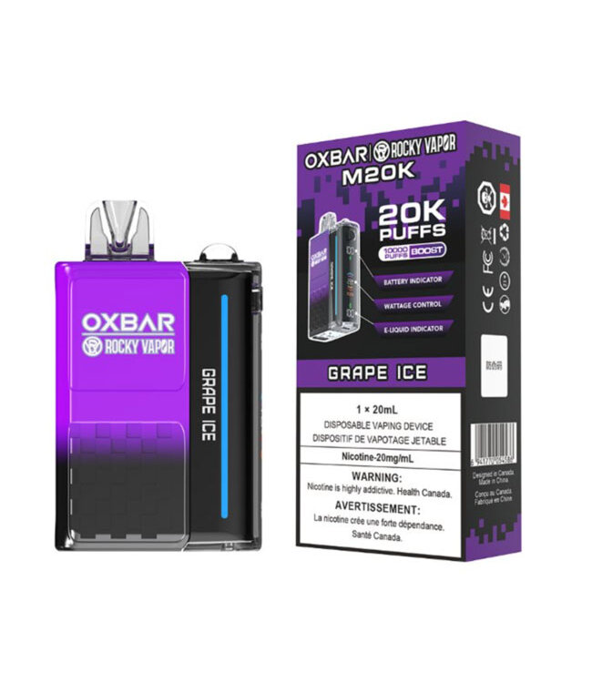OXBAR M20K - Grape Ice 20 mg - Excised