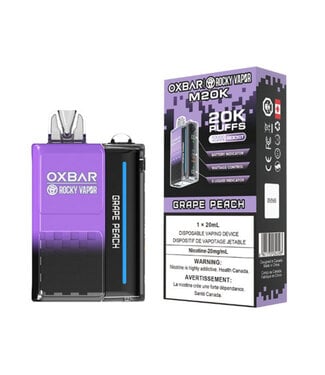 Oxbar M20K OXBAR M20K - Grape Peach 20 mg - Excised