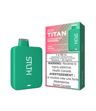 STLTH TITAN STLTH TITAN 10K - Pog Glacé 20 mg - Excisé