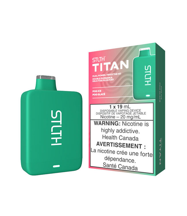 STLTH TITAN 10K - Pog Glacé 20 mg - Excisé