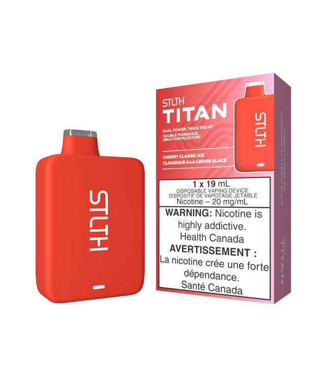 STLTH TITAN 10K -  Classique À la Cerise Glacé 20 mg - Excisé