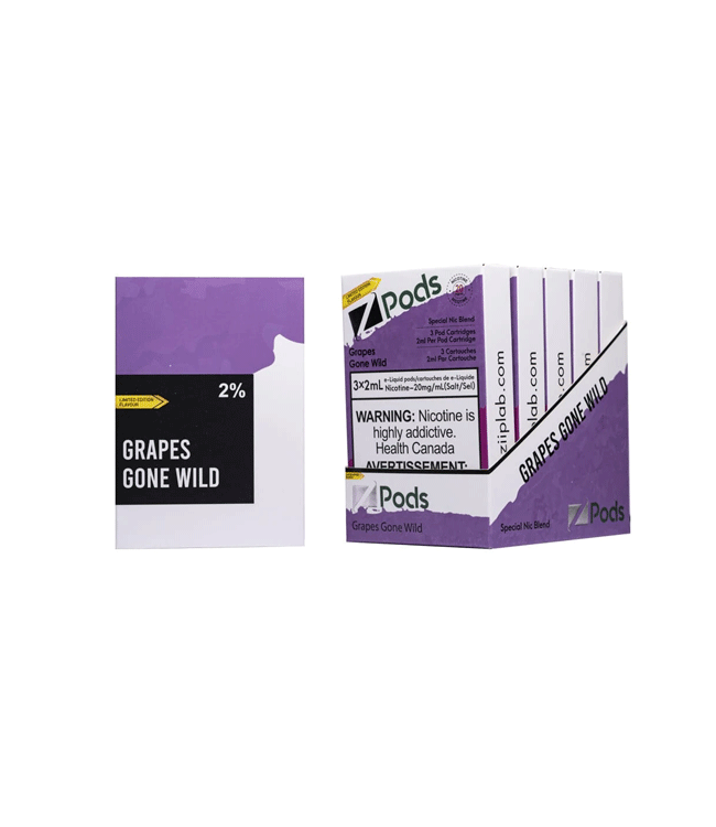 Z-Pods - raisins devenus sauvages - Ontario