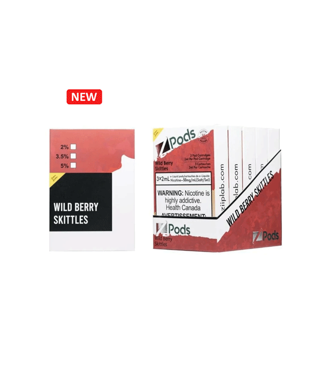 Z-Pods - Wild Berry Burst (Wild Berry Sktl) - Ontario