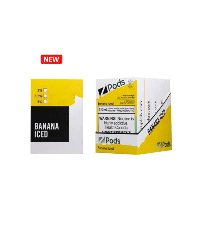 Z-Pods - banane glacée  - Ontario