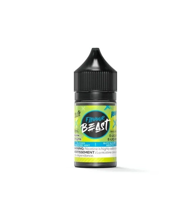 Flavour Beast Salt - Blessed Blueberry Mint Iced 20 mg - Ontario