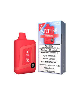 STLTH 8K PRO Strawberry Lime Ice 20 mg - STLTH BOX 8K PRO - Ontario