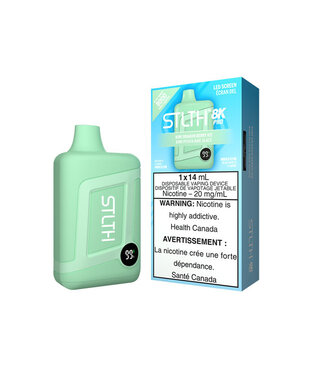STLTH BOX 8K PRO Kiwi Dragon Berry Ice 20 mg Disposable Vape - Ontario