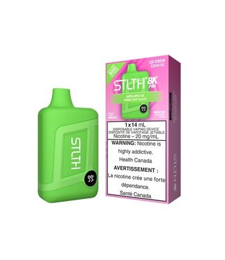 STLTH BOX 8K PRO Green Apple Ice 20 mg Disposable Vape - Ontario