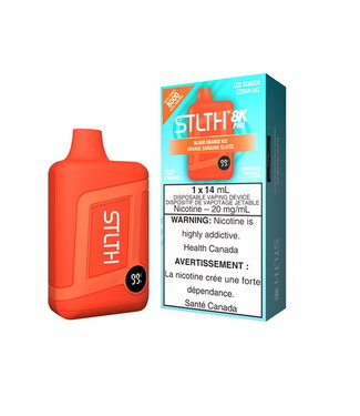 STLTH 8K PRO Blood Orange Ice 20 mg - STLTH BOX 8K PRO - Ontario