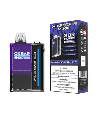 Oxbar M20K Banana Blackberry Melon 20 mg Disposable Vape - Ontario