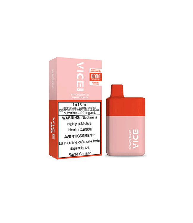 Strawberry Ice 20 mg - VICE BOX 6K - Ontario