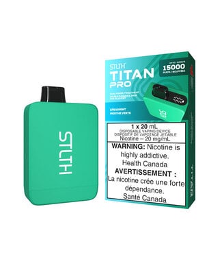 STLTH TITAN PRO Spearmint 20 mg - STLTH TITAN PRO 15K - Ontario