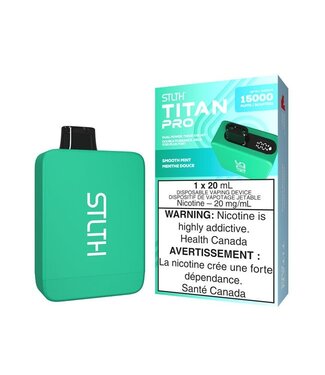 STLTH TITAN PRO 15K Smooth Mint 20 mg Disposable Vape - Ontario
