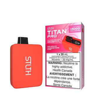 STLTH TITAN PRO Razz Apple Ice 20 mg - STLTH TITAN PRO 15K - Ontario