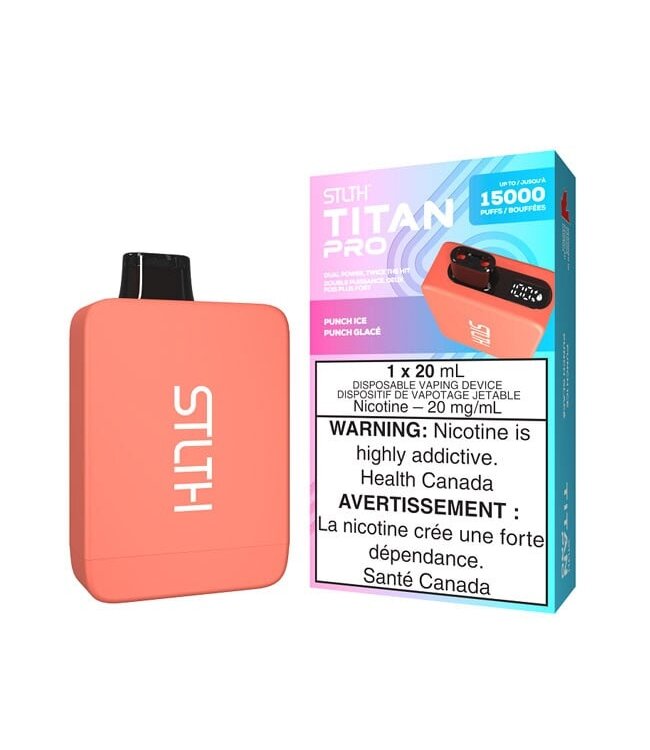 STLTH Titan Pro 15K - Punch glacé 20 mg - Ontario