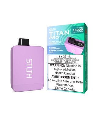 STLTH TITAN PRO Blueberry Watermelon Ice 20 mg - STLTH TITAN PRO 15K - Ontario