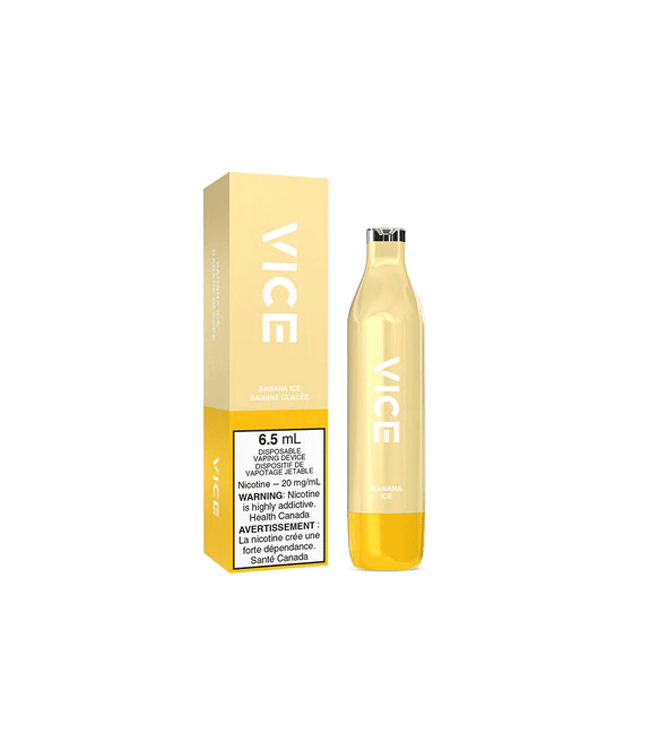 Banana Ice 20 mg Disposable Vape - VICE 2500 - Ontario