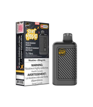 Flavour Beast Beast Mode 8K Mad Mango Peach 20 mg - FLAVOUR BEAST BEAST MODE 8K - Ontario