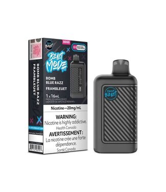Flavour Beast Beast Mode 8K Bomb Blue Razz 20 mg - FLAVOUR BEAST BEAST MODE 8K - Ontario