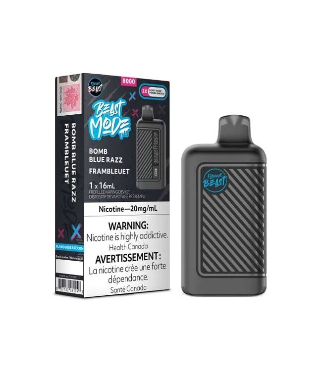 FLAVOUR BEAST BEAST MODE - Bomb Blue Razz 20 mg - Ontario