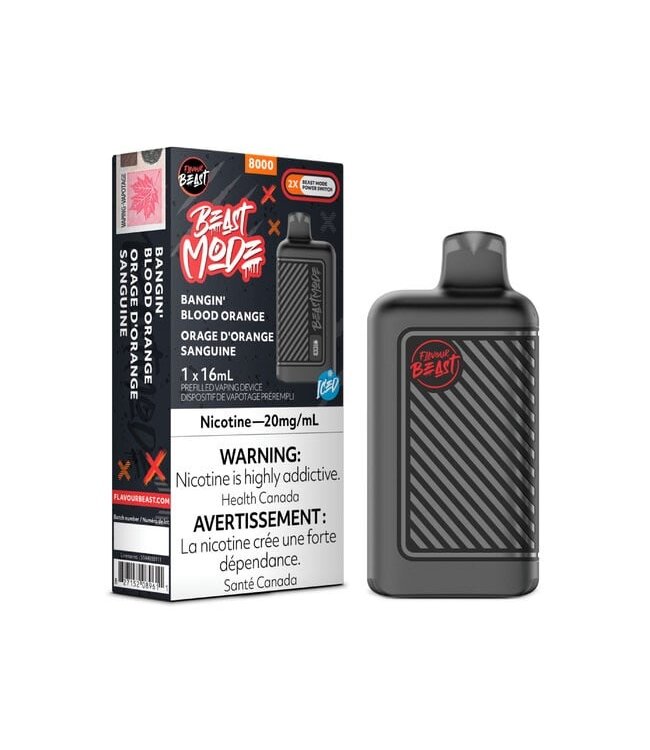 FLAVOUR BEAST BEAST MODE - Bangin' Blood Orance Iced 20 mg - Ontario