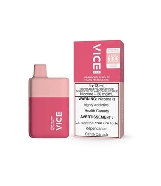 VICE BOX Strawberry Peach Ice 20 mg - VICE BOX 6K - Ontario