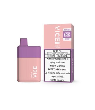 VICE BOX 6K Peach T 20 mg Disposable Vape - Ontario